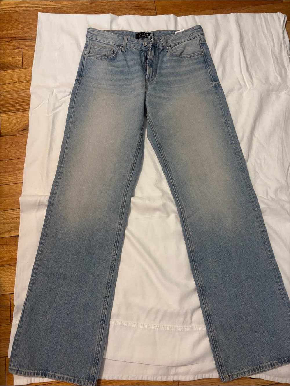 Light Blue women Straight Jeans